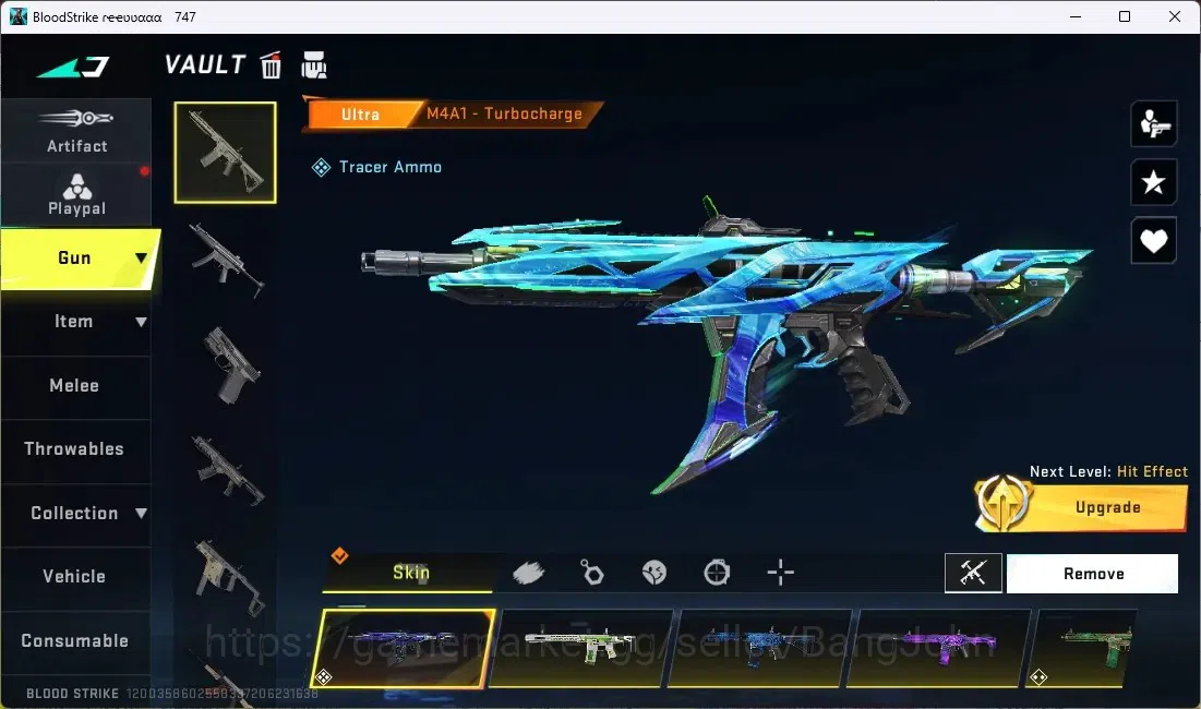 Blood Strike Accounts ASIA | 1 AOT: Dual Blade-Ultrahard Blade | COLLAB  image 4