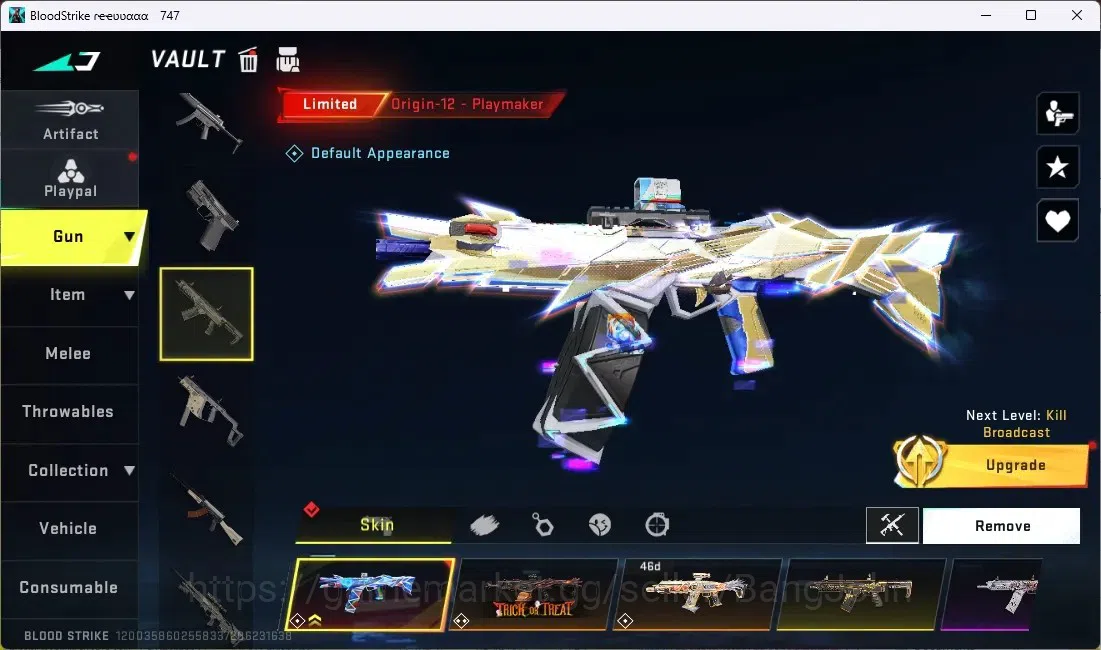 Blood Strike Accounts ASIA | 1 AOT: Dual Blade-Ultrahard Blade | COLLAB  image 6