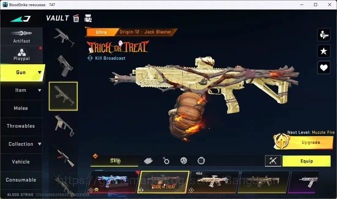 Blood Strike Accounts ASIA | 1 AOT: Dual Blade-Ultrahard Blade | COLLAB  image 7
