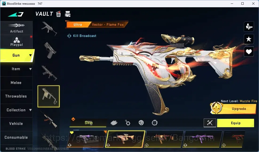 Blood Strike Accounts ASIA | 1 AOT: Dual Blade-Ultrahard Blade | COLLAB  image 9