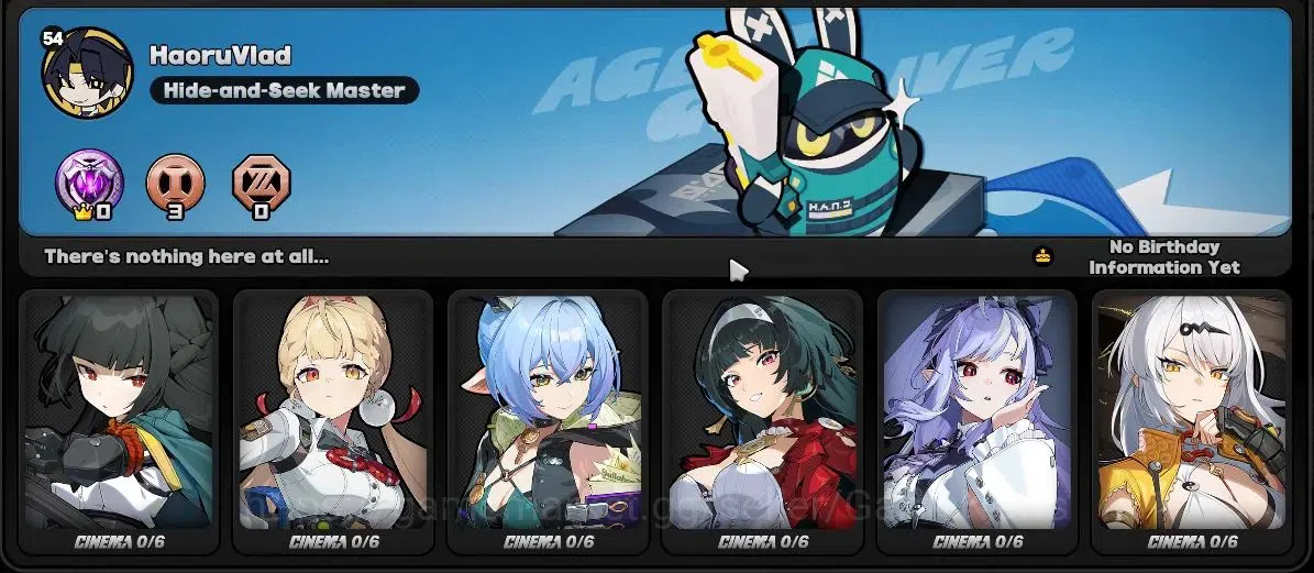 Zenless Zone Zero Accounts ASIA IK 54|9 Limit,Miyabi Team[(Miyabi,Lucia)+Sign image 5