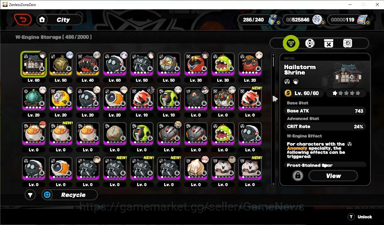 Zenless Zone Zero Accounts ASIA IK 54|9 Limit,Miyabi Team[(Miyabi,Lucia)+Sign image 9
