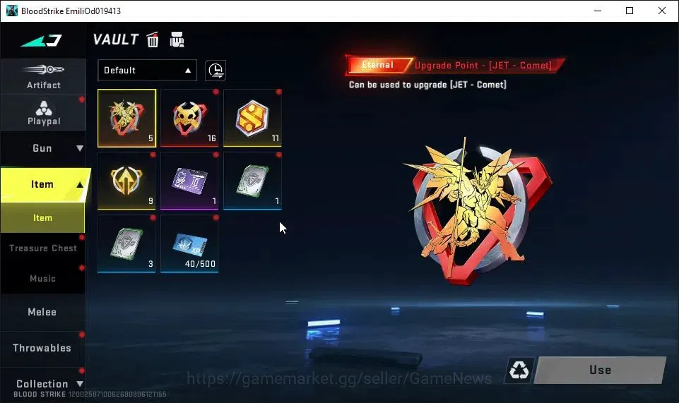 Blood Strike Accounts ASIA|Starter|ULTRA ETHAN-Raid Mask|Collab BLEACH B image 10