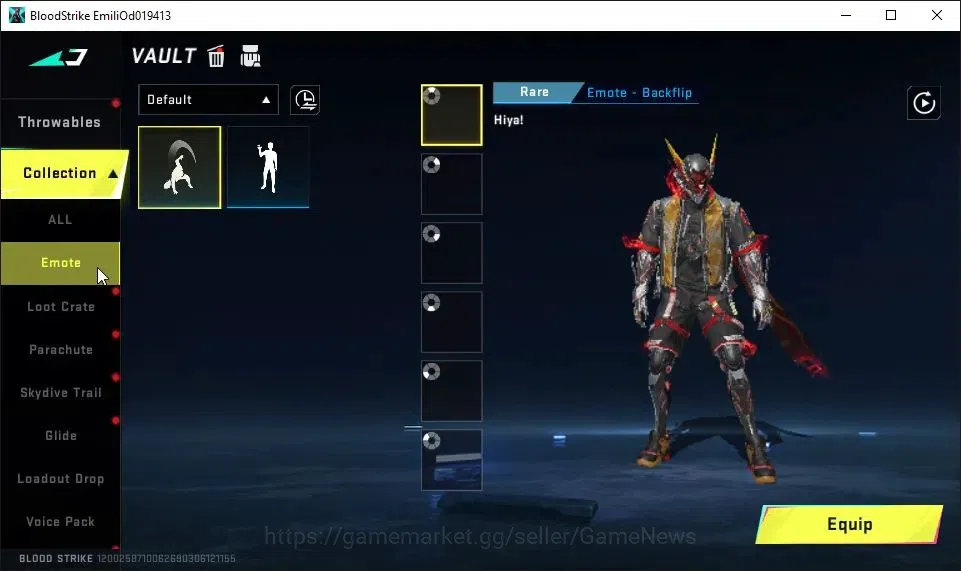 Blood Strike Accounts ASIA|Starter|ULTRA ETHAN-Raid Mask|Collab BLEACH B image 12