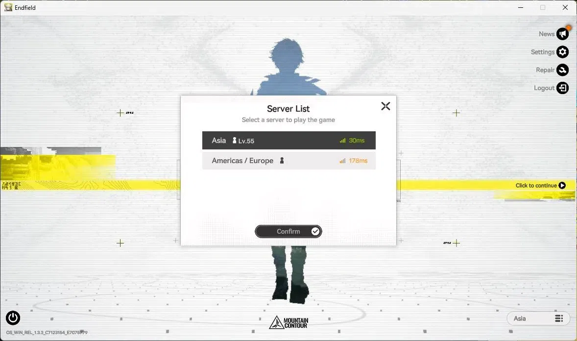 Arknights: Endfield Accounts Asia | Lv 55|7 Limit+3Sign|Laevatain,Gilberta,Zhua image 1