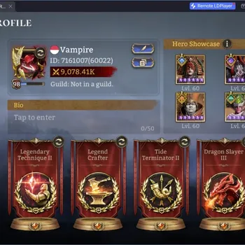 Watcher of Realms Accounts End-Game Global 60xx|Power 9M|13 Lord:Jezebelle A4,Iovar A1|77 Legend: SunWukong A5,Volka
