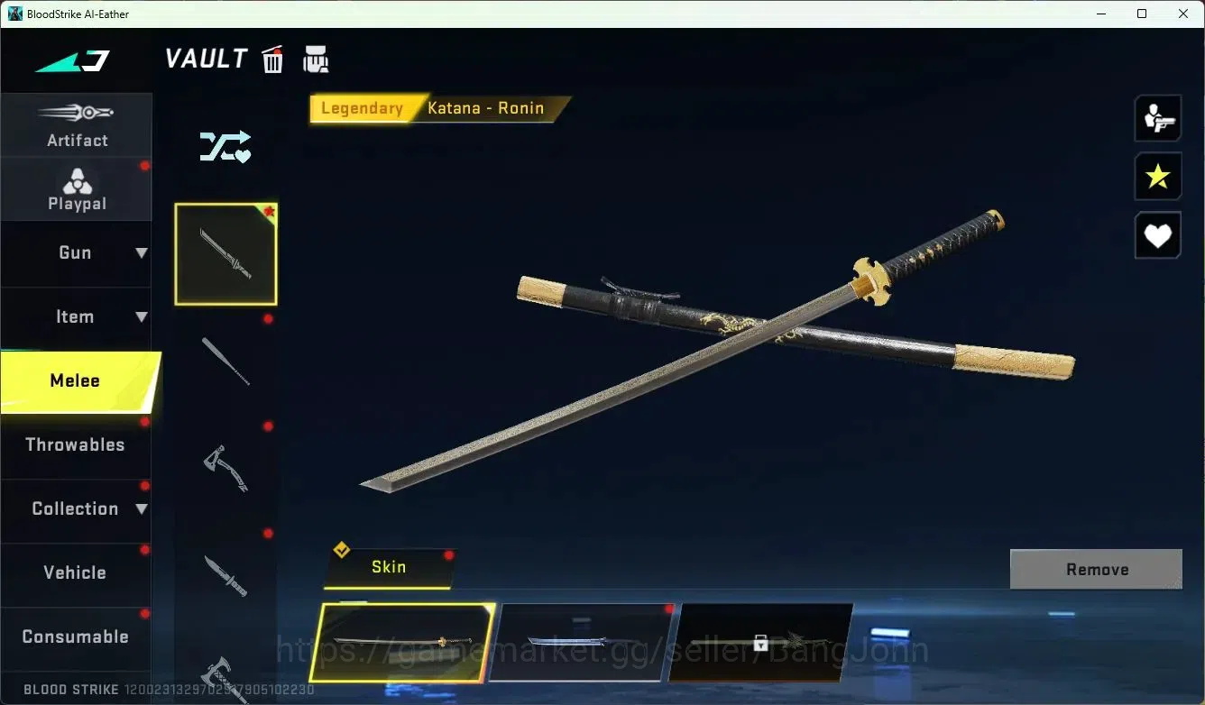 Blood Strike Accounts ASIA | Limited URB-Evolved Viper | 10 Legendary Sk image 16