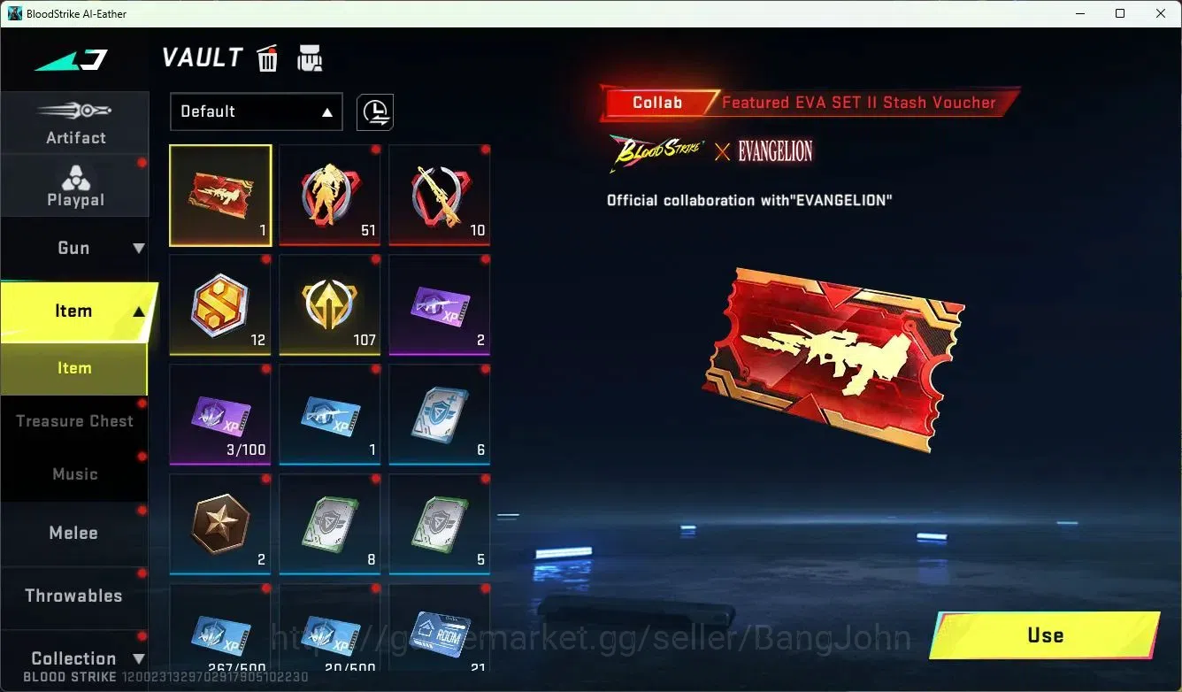 Blood Strike Accounts ASIA | Limited URB-Evolved Viper | 10 Legendary Sk image 18