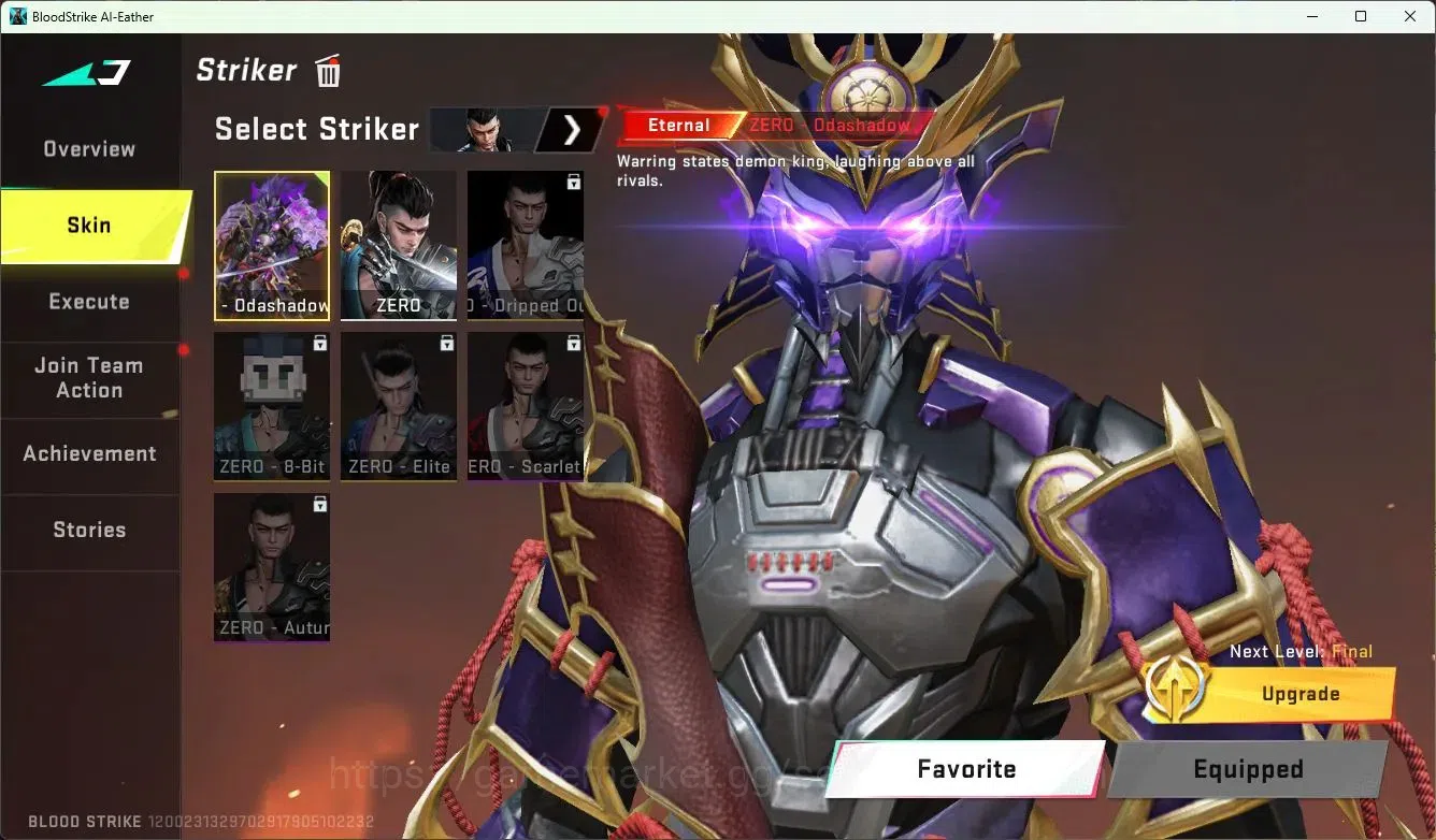 Blood Strike Accounts ASIA | Limited URB-Evolved Viper | 10 Legendary Sk image 3