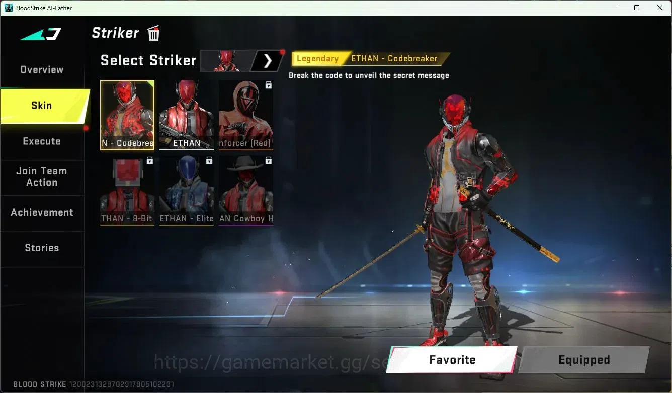 Blood Strike Accounts ASIA | Limited URB-Evolved Viper | 10 Legendary Sk image 4