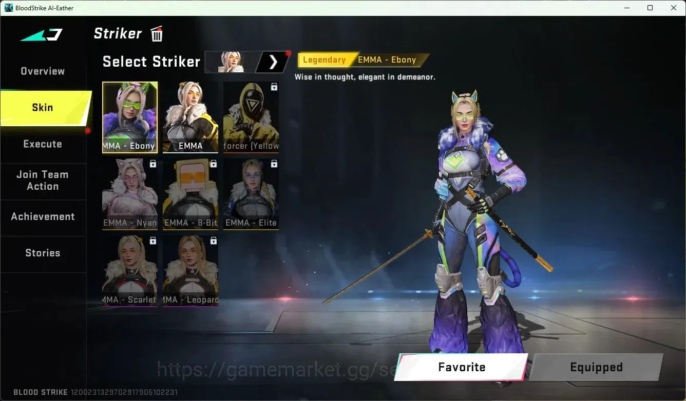 Blood Strike Accounts ASIA | Limited URB-Evolved Viper | 10 Legendary Sk image 5