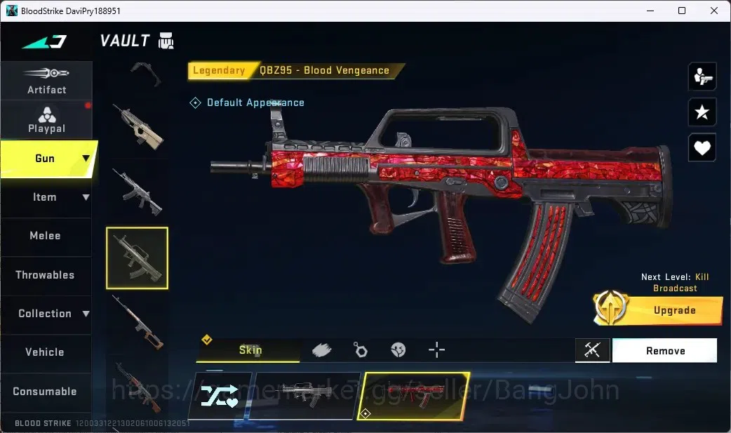 Blood Strike Accounts ASIA | 1 ULTRA MELEE: Talon Knife - Sanctum | 1 LE image 3