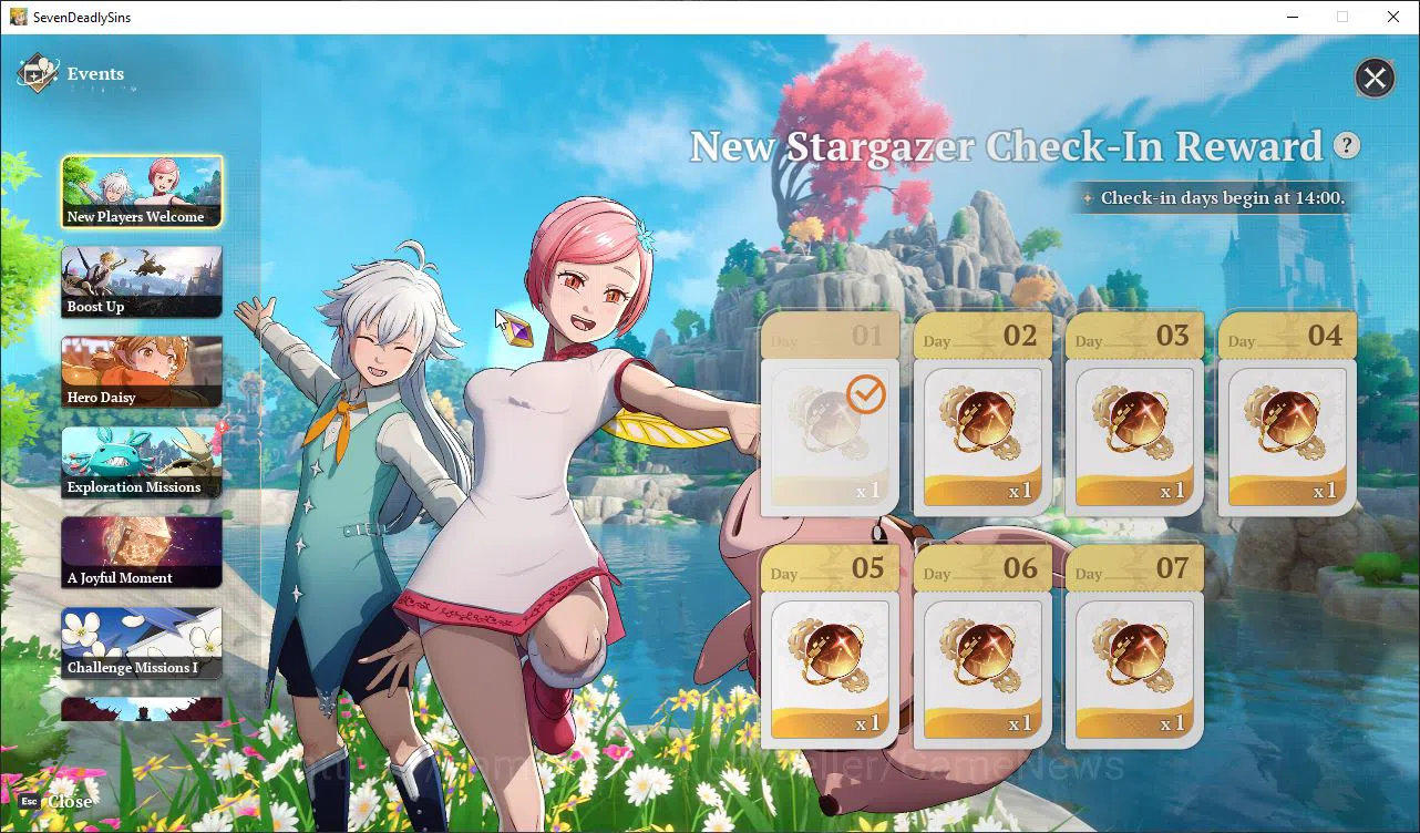 The Seven Deadly Sins: Origin Accounts EUROPE |Fresh Starter Lv 2 |3 SSR| Meliodas, Guila image 9