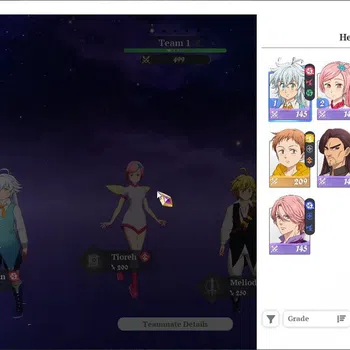 The Seven Deadly Sins: Origin Accounts EUROPE |Fresh Starter Lv 2 |3 SSR| Meliodas, Guila, King + SSR Selector & 6 SR|Act 1