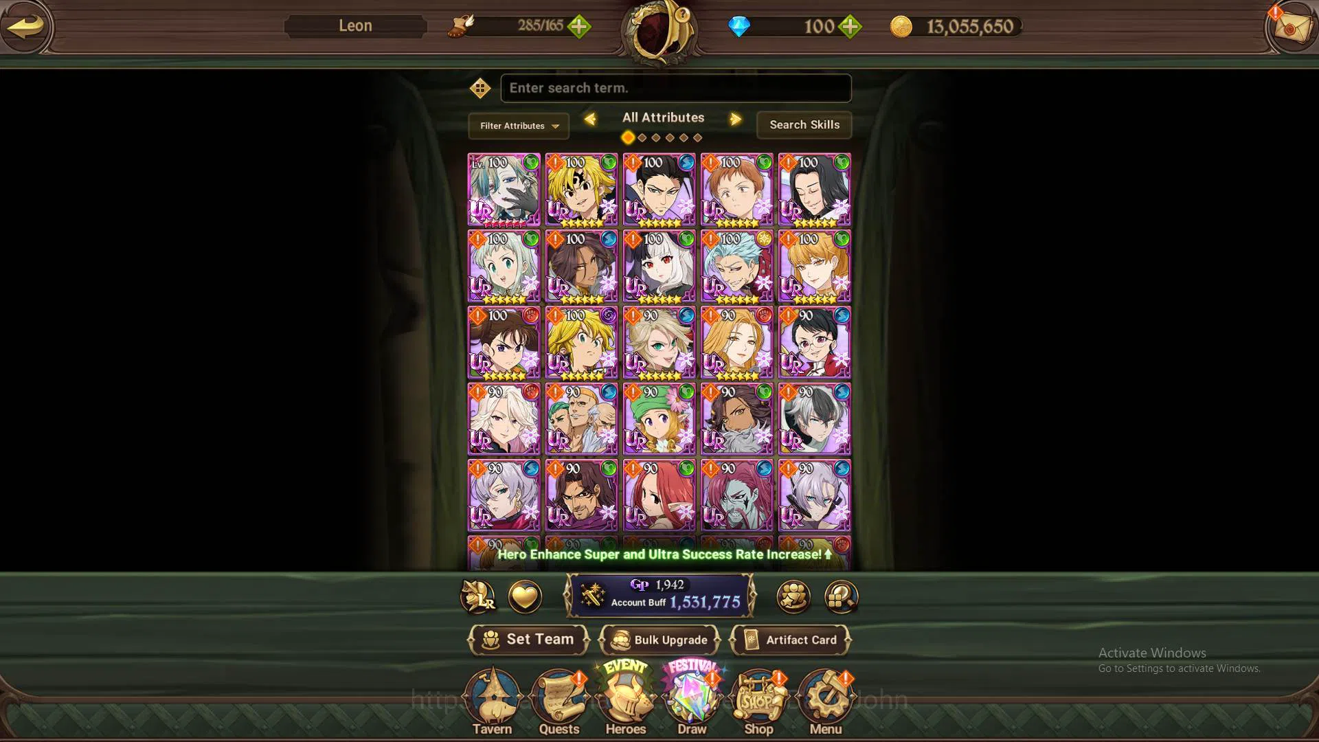 The Seven Deadly Sins: Grand Cross Accounts Others ASIA|1.5M CC|UR Salos,Souls Hel,Roxy,Freyja,Trandscend Ban,etc|check 8