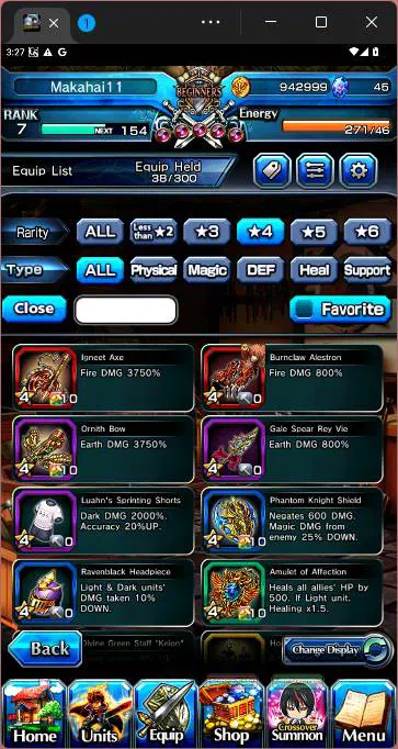 Grand Summoners Accounts Others GLOBAL|8 Ascend|DLS Rimuru,Diablo,Miyu,Berwick,AH Pola,Kenshin Himura,Elenore,etc|check 6