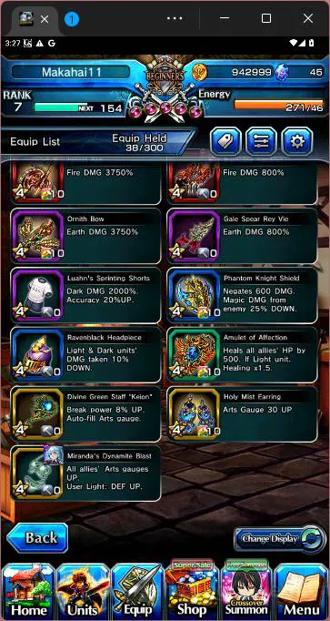 Grand Summoners Accounts Others GLOBAL|8 Ascend|DLS Rimuru,Diablo,Miyu,Berwick,AH Pola,Kenshin Himura,Elenore,etc|check 7