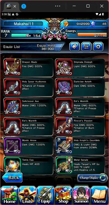 Grand Summoners Accounts Others GLOBAL|8 Ascend|DLS Rimuru,Diablo,Miyu,Berwick,AH Pola,Kenshin Himura,Elenore,etc|check 8