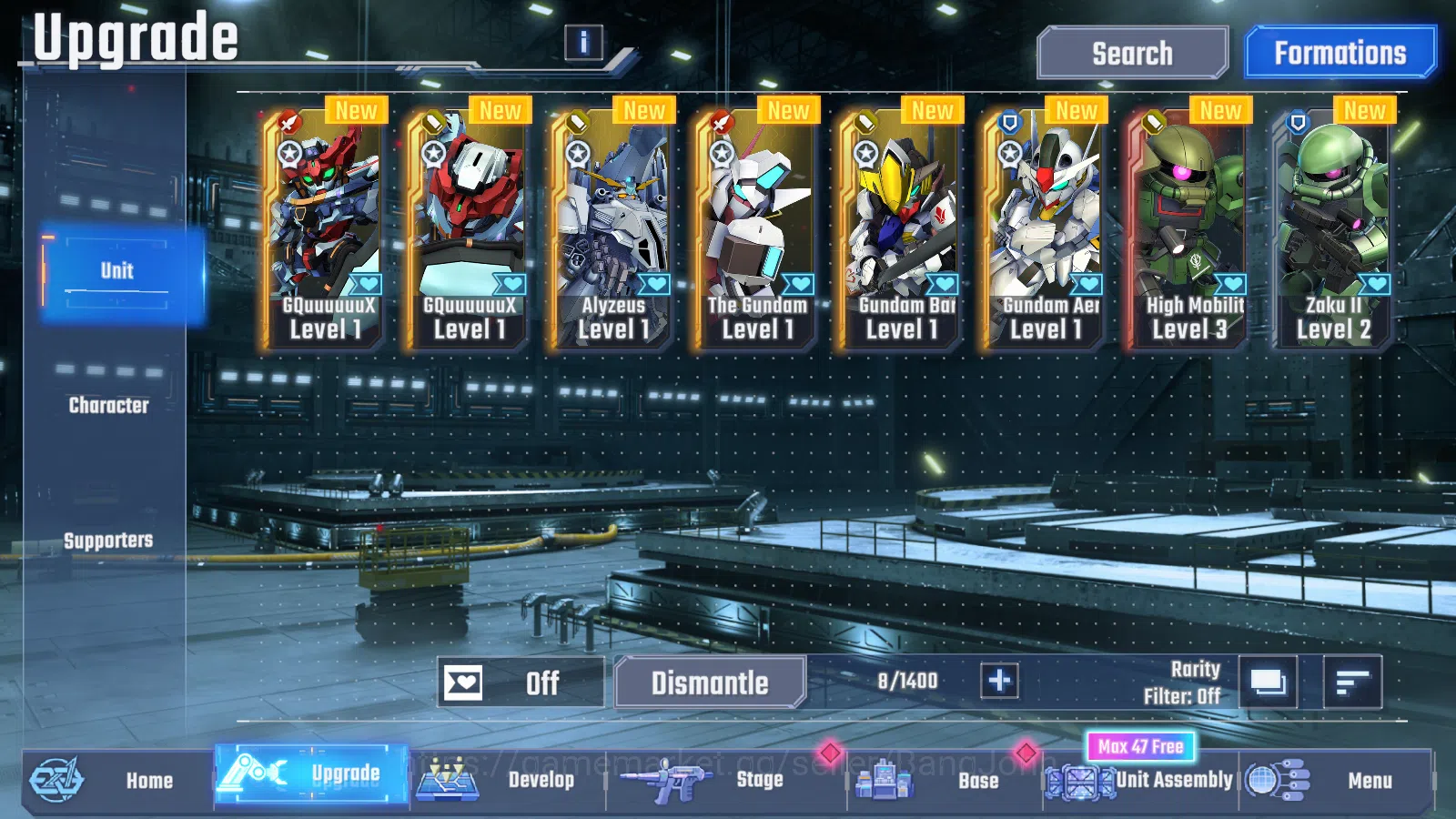 SD Gundam G Generation ETERNAL Accounts Global Rank 1 | FreshStory | 100+K Diamond, Select image 2