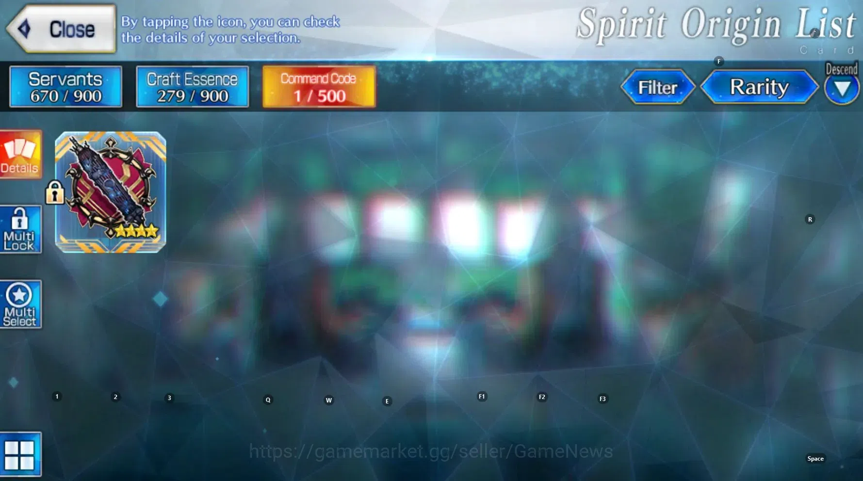 Fate-Grand Order Accounts NA Lv 113 | 6 Limited SSR(Koyanskaya,Waver,Kama,Space Ereshkigal)|Code|BD Unset|FGO746 6