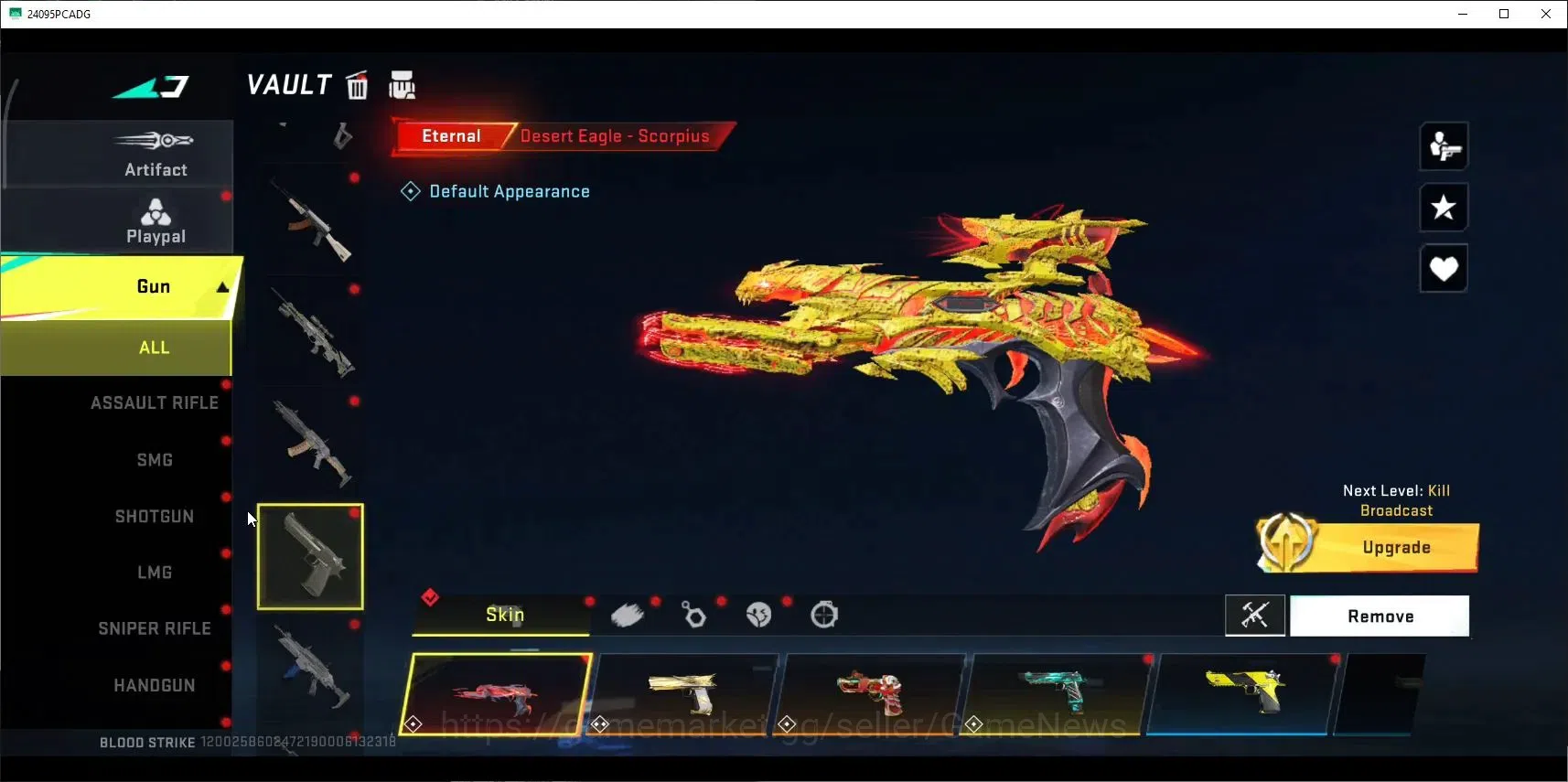 Blood Strike Accounts ASIA|ETERNAL Ran-Rave,Zero,UZI,DeAgle+MELE BFKnife image 19