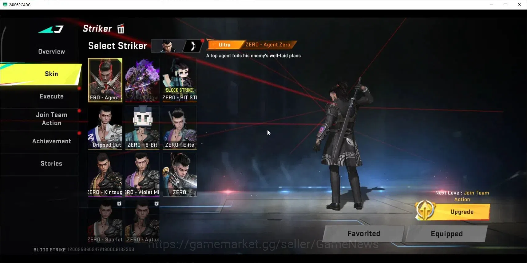 Blood Strike Accounts ASIA|ETERNAL Ran-Rave,Zero,UZI,DeAgle+MELE BFKnife image 5