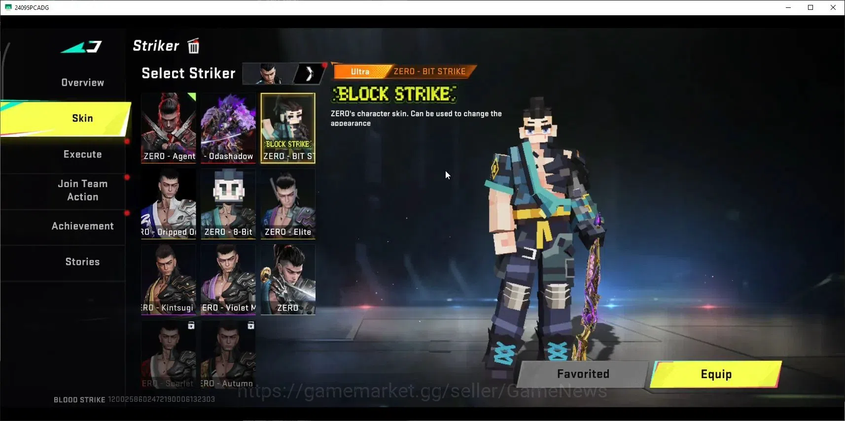 Blood Strike Accounts ASIA|ETERNAL Ran-Rave,Zero,UZI,DeAgle+MELE BFKnife image 6