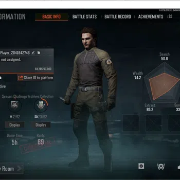 Arena Breakout Accounts High Value MOBILE | LVL 30 |SV 20,3 M|CV 15,6 m|UTOPIA more detail cek SS AB108B