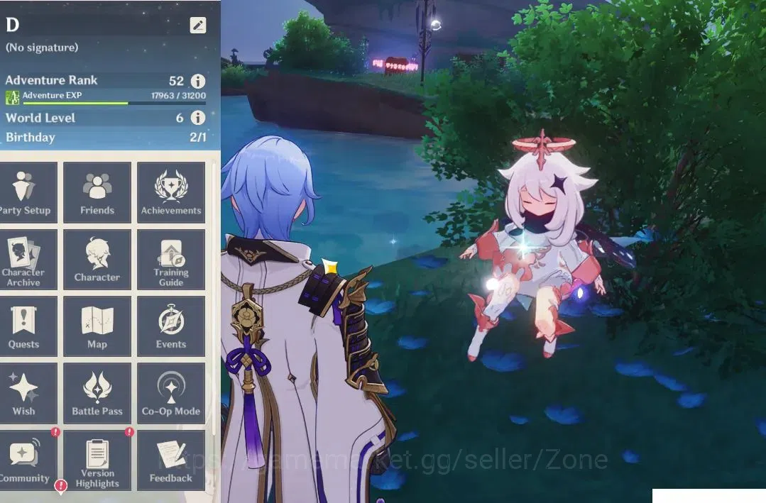 Genshin Impact Accounts ASIA|AR 52|5 Limited Char Premium Ayato (Furina, E image 1