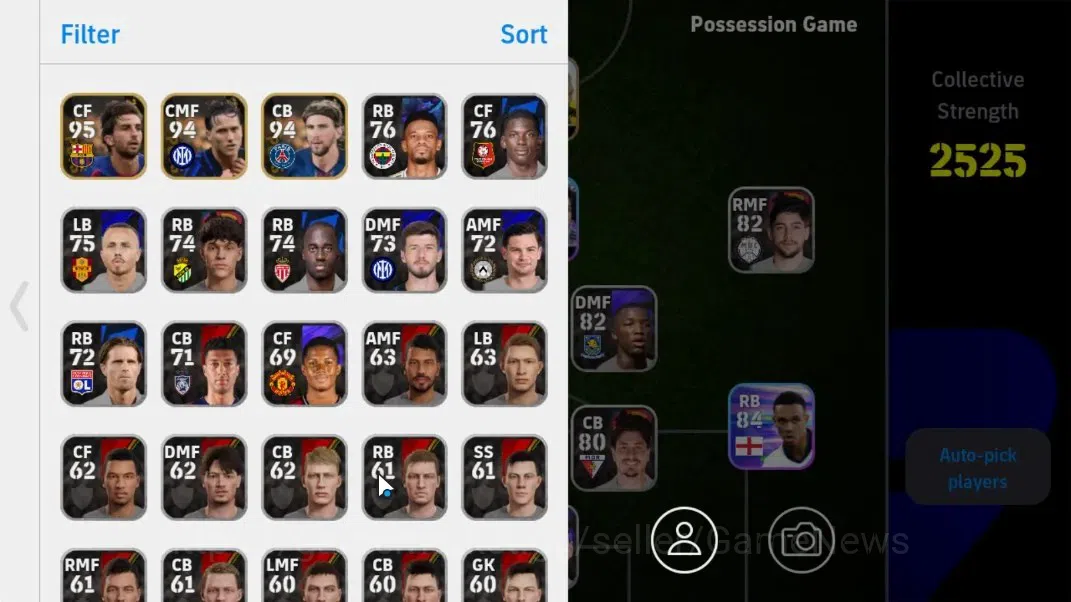 eFootball Accounts Legends & Iconic Players Android|ShowTime Lionel Messi,Epic Xavi,Epic P.E. Aubameyang|Manager Damia 2