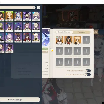 Genshin Impact Accounts Starter Asia|AR 35|1 Limited (Sandrone) + 1 Char Standard (Dehya)|Low Main Quest|All Unset|Male