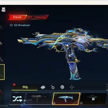 Blood Strike Accounts Collab Skin ASIA | Eternal Gun:MP7-Tidesong Lv.2|Ultra Melee:Katar-Selachian|1 Collab Gun|1 Limited