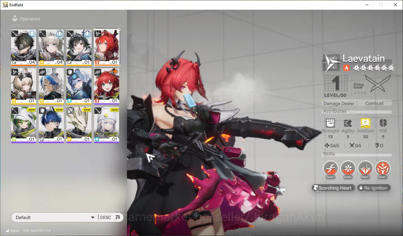 Arknights: Endfield Accounts Asia Lv2 |Starter| 1SSR (Leavetain)+5SR Operators| image 1