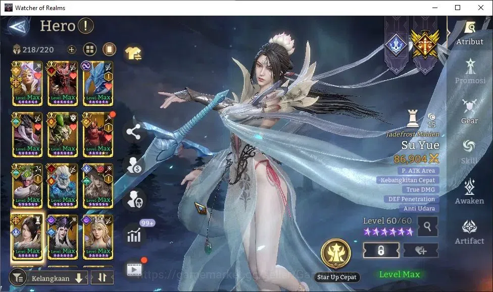 Watcher of Realms Accounts GLOBAL 60x|Lv 72|2,5M Power|8 Lord[Ingrid,Valderon image 10