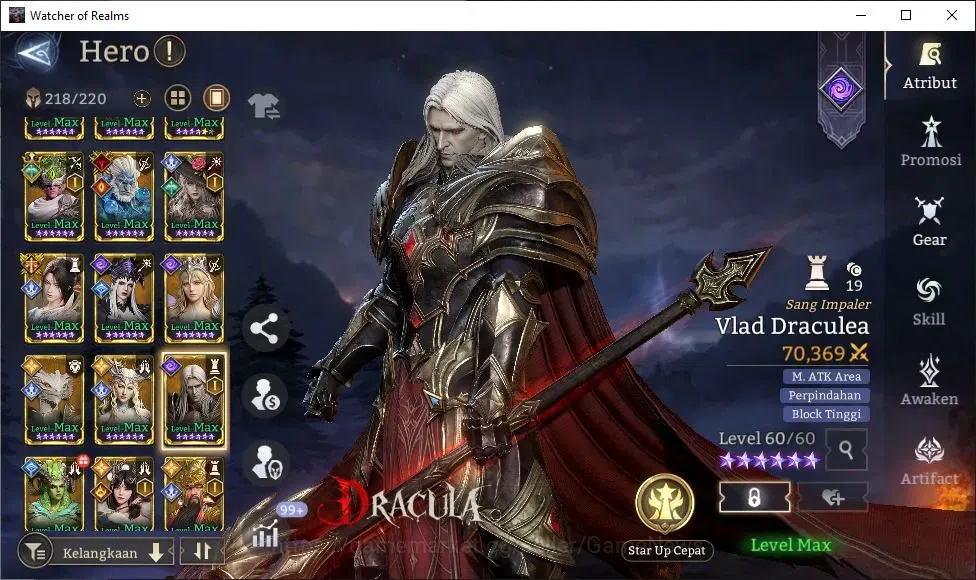 Watcher of Realms Accounts GLOBAL 60x|Lv 72|2,5M Power|8 Lord[Ingrid,Valderon image 11