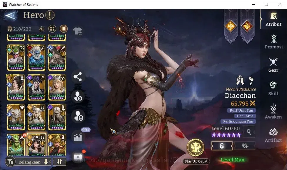 Watcher of Realms Accounts GLOBAL 60x|Lv 72|2,5M Power|8 Lord[Ingrid,Valderon image 12