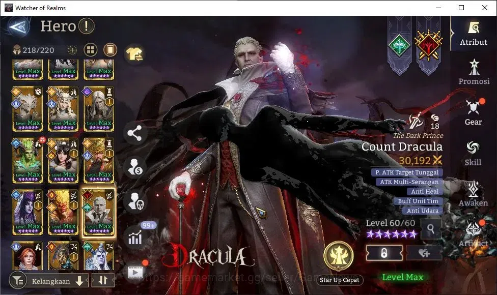 Watcher of Realms Accounts GLOBAL 60x|Lv 72|2,5M Power|8 Lord[Ingrid,Valderon image 13