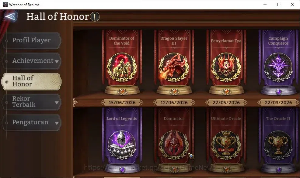 Watcher of Realms Accounts GLOBAL 60x|Lv 72|2,5M Power|8 Lord[Ingrid,Valderon image 4