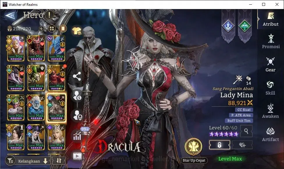 Watcher of Realms Accounts GLOBAL 60x|Lv 72|2,5M Power|8 Lord[Ingrid,Valderon image 9