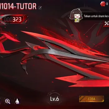 Free Fire Accounts Indonesia | 2 EVO (M1014 Lv6,AK47 Lv6)| M1887-Emerald Power,Mamba Gnaw|2 Bunny Backpack | Check SS FF940B