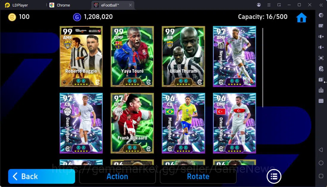 eFootball Accounts Mobile|Roberto Baggio(Momentum Dribbling),Yaya Tao image 8