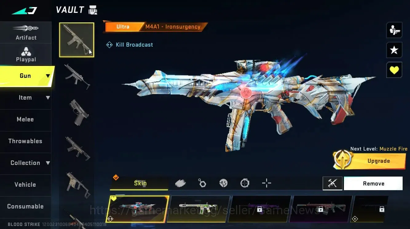 Blood Strike Accounts ASIA|19 ULTRA[ZERO,VAL,BLAST,AK47,SCAR,VECTOR,Etc] image 14