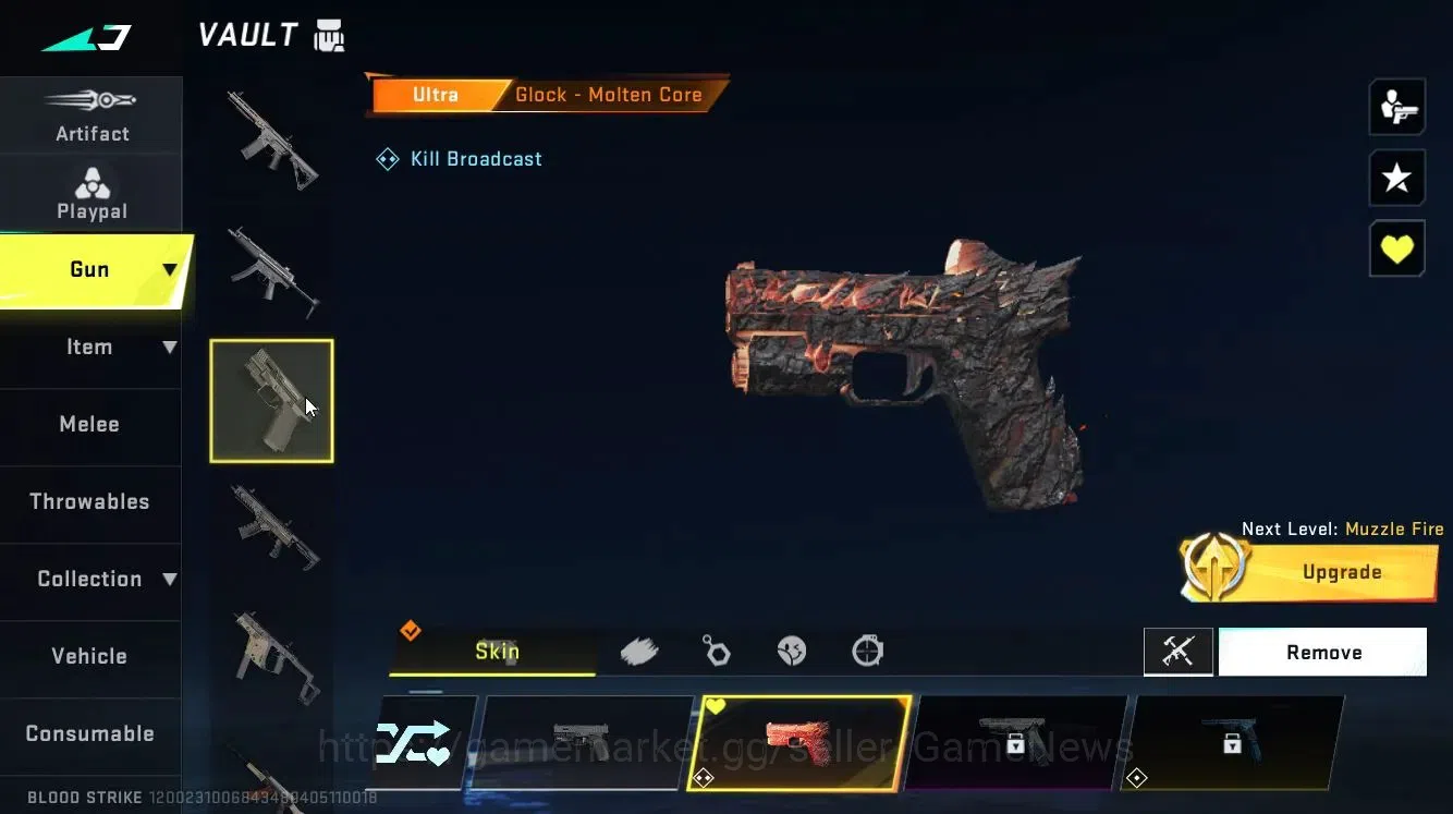 Blood Strike Accounts ASIA|19 ULTRA[ZERO,VAL,BLAST,AK47,SCAR,VECTOR,Etc] image 15