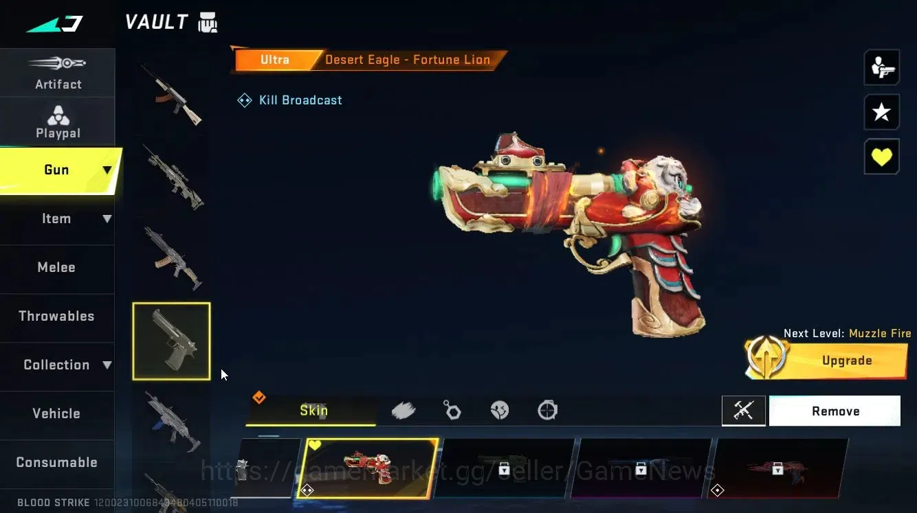 Blood Strike Accounts ASIA|19 ULTRA[ZERO,VAL,BLAST,AK47,SCAR,VECTOR,Etc] image 18