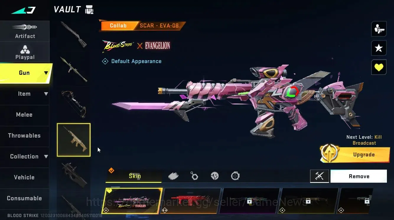 Blood Strike Accounts ASIA|19 ULTRA[ZERO,VAL,BLAST,AK47,SCAR,VECTOR,Etc] image 19