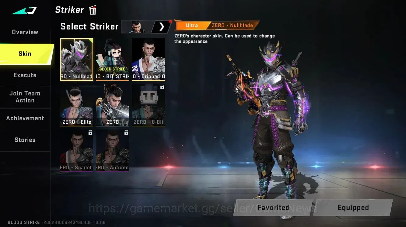 Blood Strike Accounts ASIA|19 ULTRA[ZERO,VAL,BLAST,AK47,SCAR,VECTOR,Etc] image 3