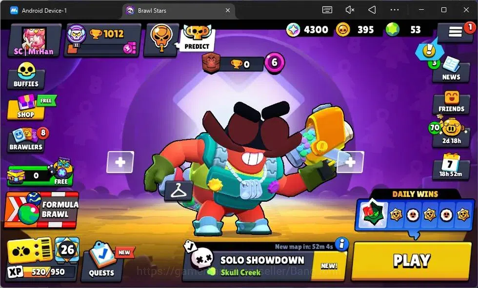 Brawl Stars Accounts Global | 1012 Thropy| 16 Brawler|2 Max Hypercharge image 1