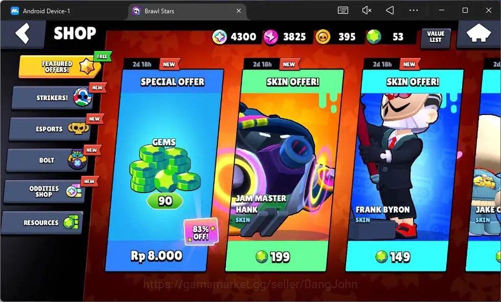 Brawl Stars Accounts Global | 1012 Thropy| 16 Brawler|2 Max Hypercharge image 4