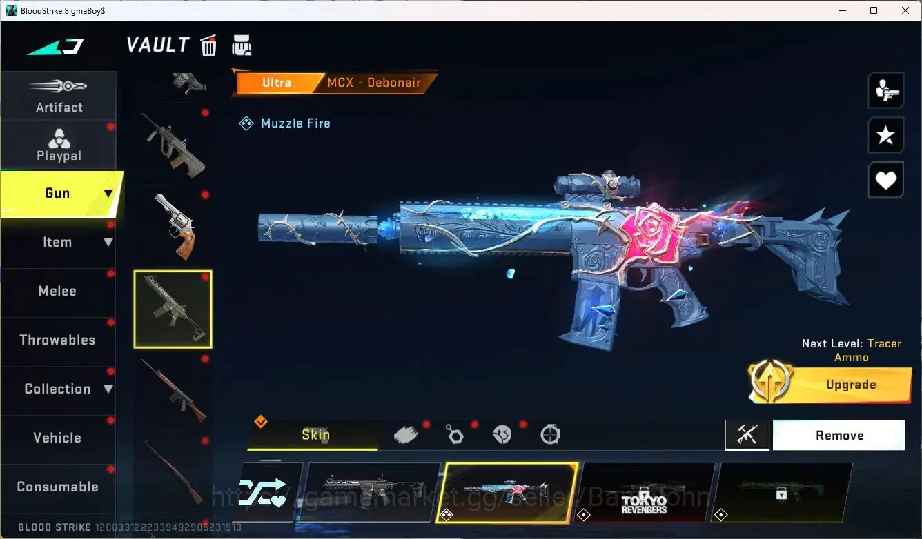 Blood Strike Accounts ASIA | 3 7DS GUN: KAG-6,Kar98k,QBZ95|7DS EMMA|2 Li image 12