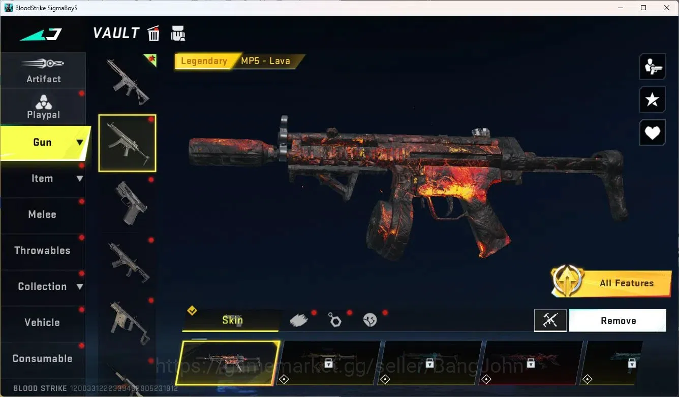 Blood Strike Accounts ASIA | 3 7DS GUN: KAG-6,Kar98k,QBZ95|7DS EMMA|2 Li image 6